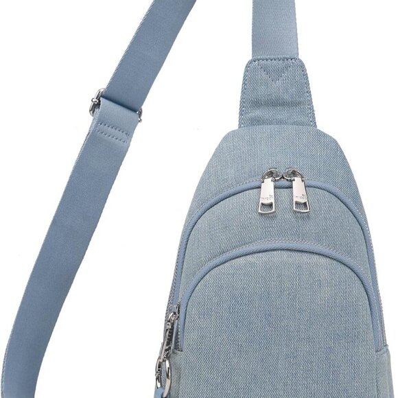 Crossbody Bags for Women Leather Sling Bag Anti-theft Cross Body Bag Travel Slin - Picture 1 of 7